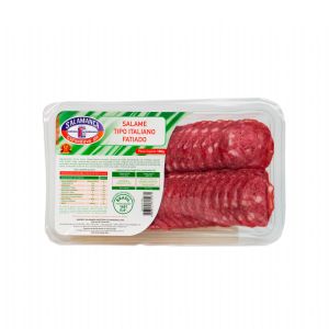 Salame Tipo Italiano Fatiado Cartela 100 gramas