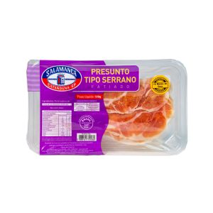 Jamón Tipo Serrano PREMIUM 18 Meses de Cura Fatiado Cartela 100 gramas